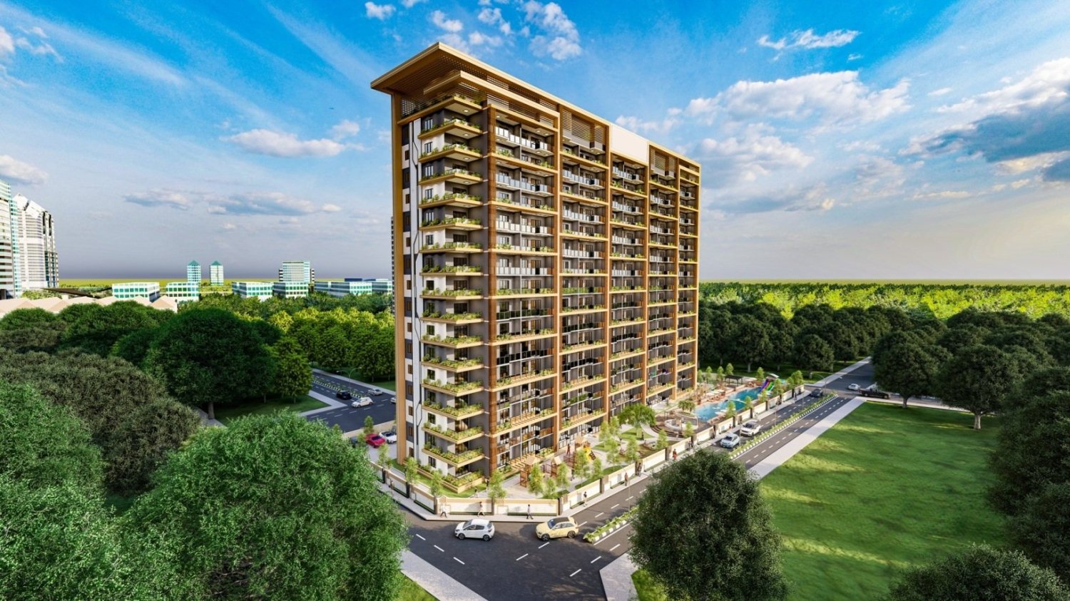 شقة 2+1 في Mersin, Turkey رقم 30769