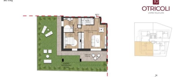 3-salle Appartement à Rome, Italy No. 10089 9