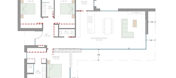 3 bedrooms House in Orihuela, Spain No. 12084 6