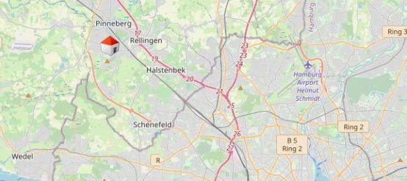 1 bedroom Apartment in Pinneberg, Germany No. 220276 10