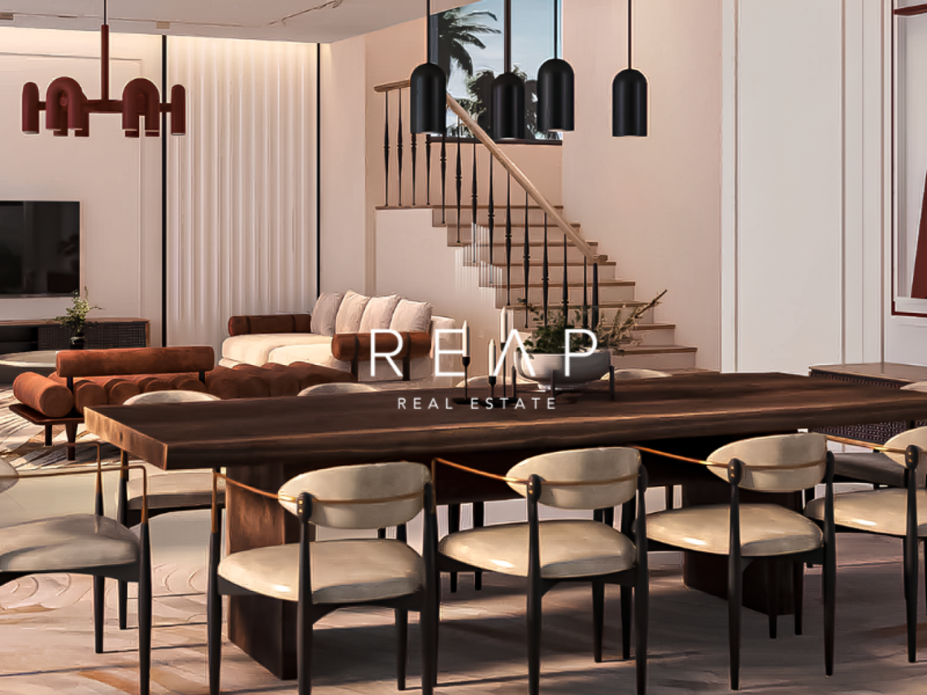 Moradia em banda T5 em Damac Lagoons, UAE N.º 30957