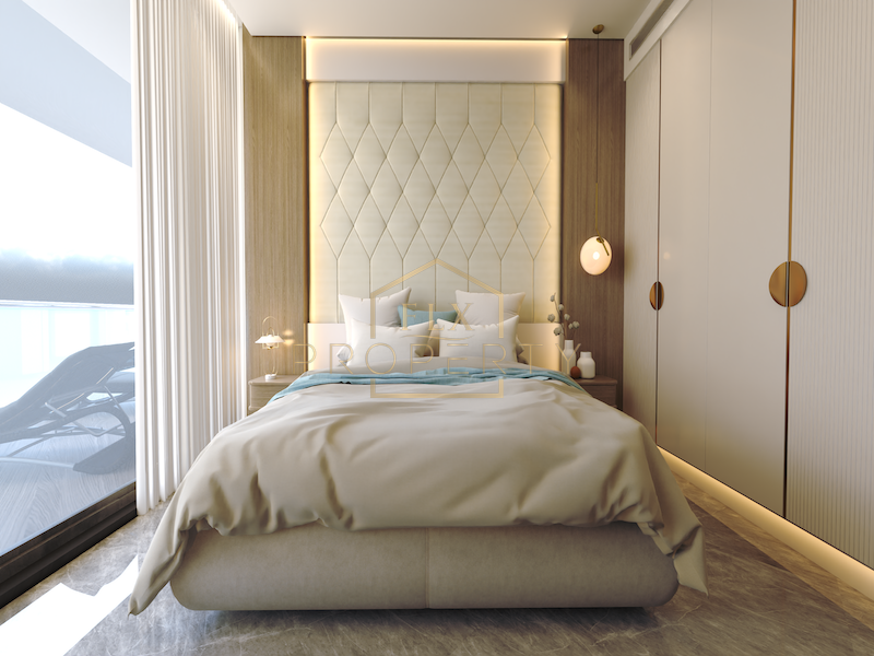 Apartamento de 3 dormitorios en SAMANA SANTORINI, Dubai Studio City, UAE No. 59709