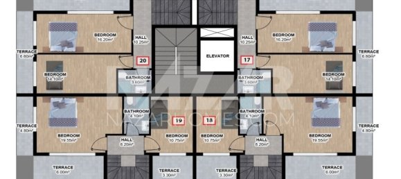 شقة 1+1 في Alanya, Turkey رقم 14352 16