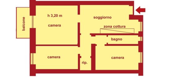 3 chambres Appartement à Genoa, Italy No. 376395 27