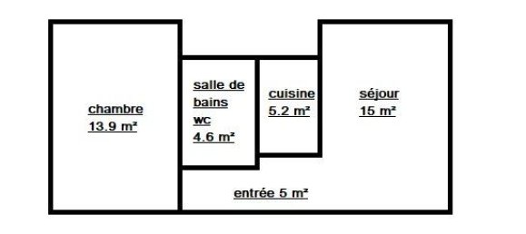 1 bedroom Apartment in Aulnay-sous-Bois, France No. 182198 7