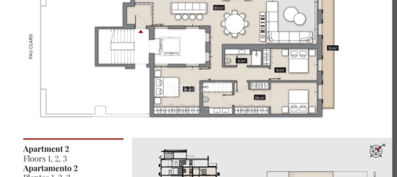 3 chambres Appartement à Eixample, Spain No. 127781 77