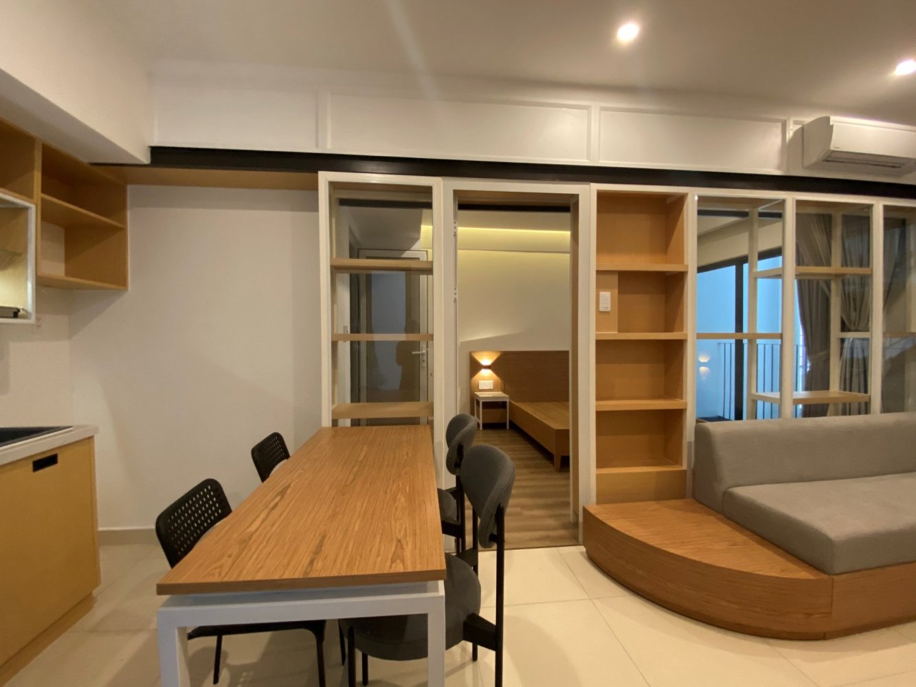 1 dormitorio apartamento en alquiler en District 3, Ho Chi Minh, Vietnam № 13706