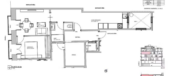 3 غرف نوم شقة في Ciutat Vella, Spain رقم 25635 6