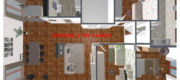 Квартира с 3 спальнями в Пескара, Италия № 342143 14