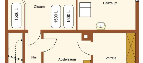 Таунхаус с 5 комнатами в Goppingen, Германия № 68332 2