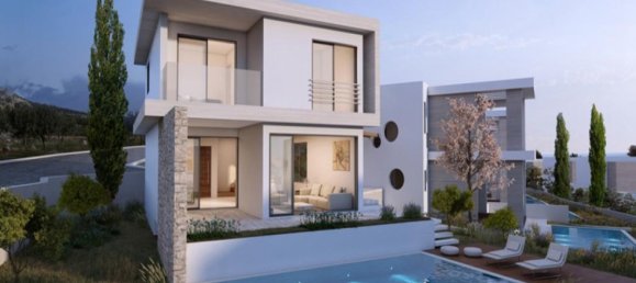 3 habitaciónes villa en venta en Paphos, Cyprus № 24537 3