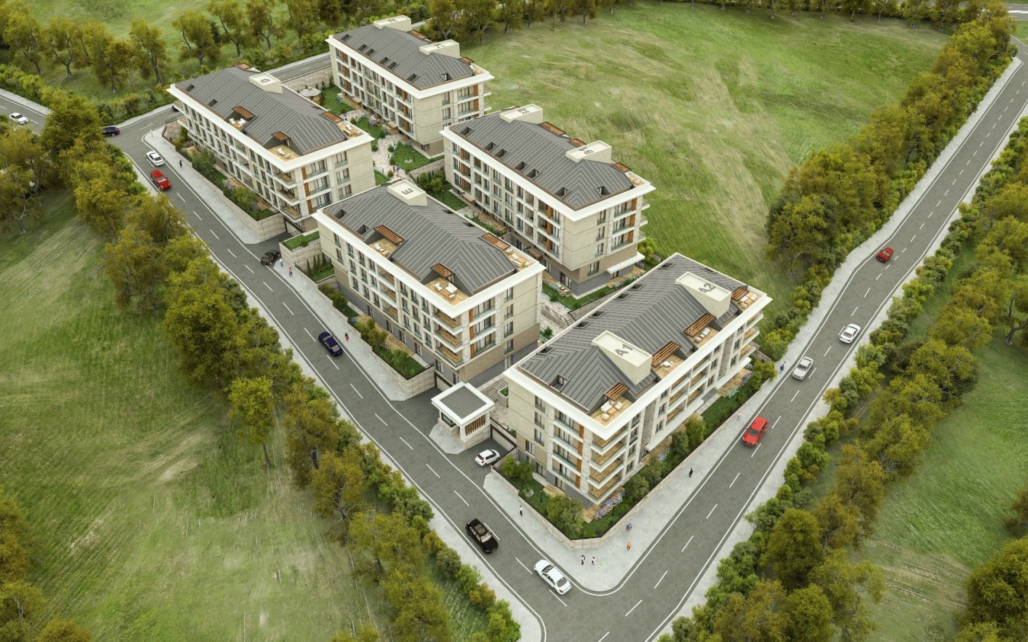 Wohnung 4+1 in Istanbul, Turkey, Nr. 25360