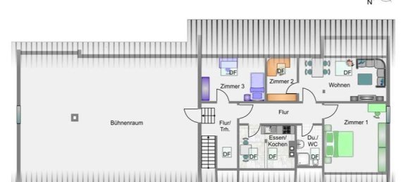 Здание с 6 спальнями в Кальв, Германия № 32148 24