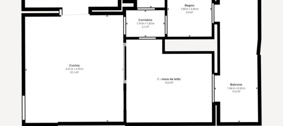 2 rooms Duplex in Russi, Italy No. 218242 29