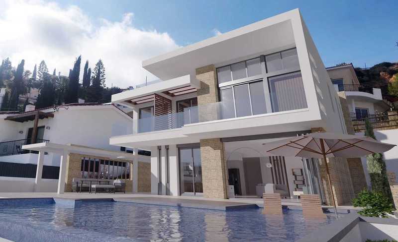 4 غرف نوم فيلا في Pegeia, Cyprus رقم 6586