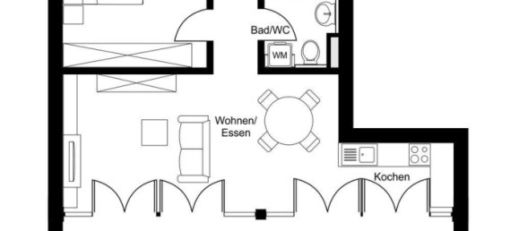 2 rooms Apartment in Dornbirn, Austria No. 245950 2