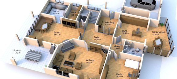 3 Schlafzimmer Villa in Rottal-Inn, Germany, Nr. 371284 3