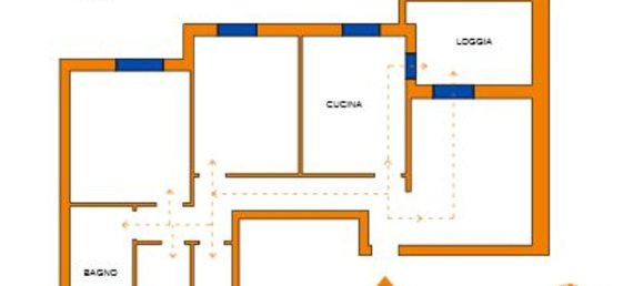 Apartamento T3 em Genoa, Italy N.º 358314 33