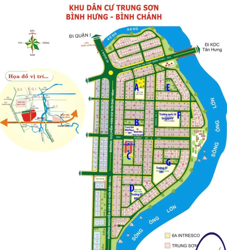 400m² Land in Binh Chanh, Vietnam No. 13075