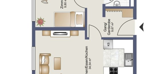 3-salle Appartement à Lustenau, Austria No. 233731 2