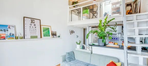 2 غرف نوم منزل ذو طابقين في Paris, France رقم 136113 3