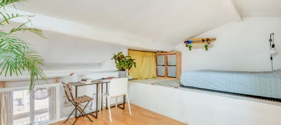 2 غرف نوم منزل ذو طابقين في Paris, France رقم 136113 5