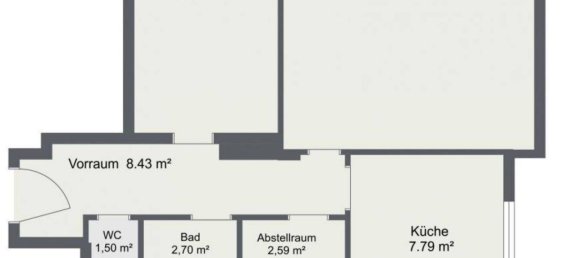 Квартира с 2 комнатами в Хитцинг, Австрия № 253619 14