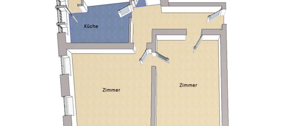 2 rooms Apartment in Mariendorf, Germany No. 357857 5