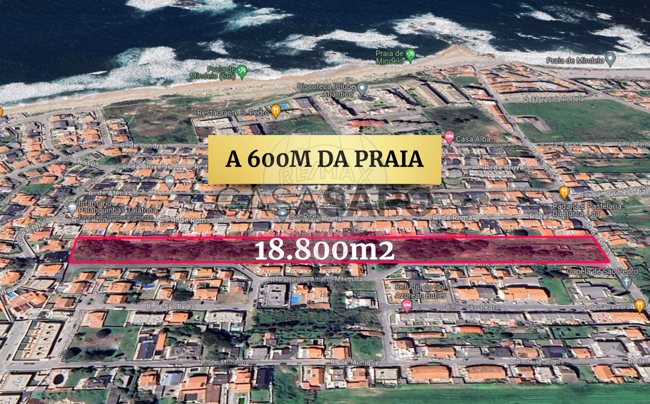 229m² Land in Mindelo, Portugal No. 324037