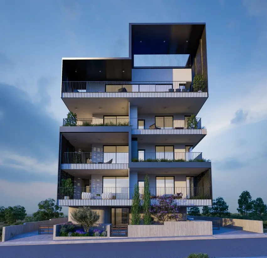 Квартира с 2 спальнями в Лимасол, Кипр № 1458