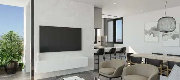 Квартира с 2 спальнями в Лимасол, Кипр № 1458 3