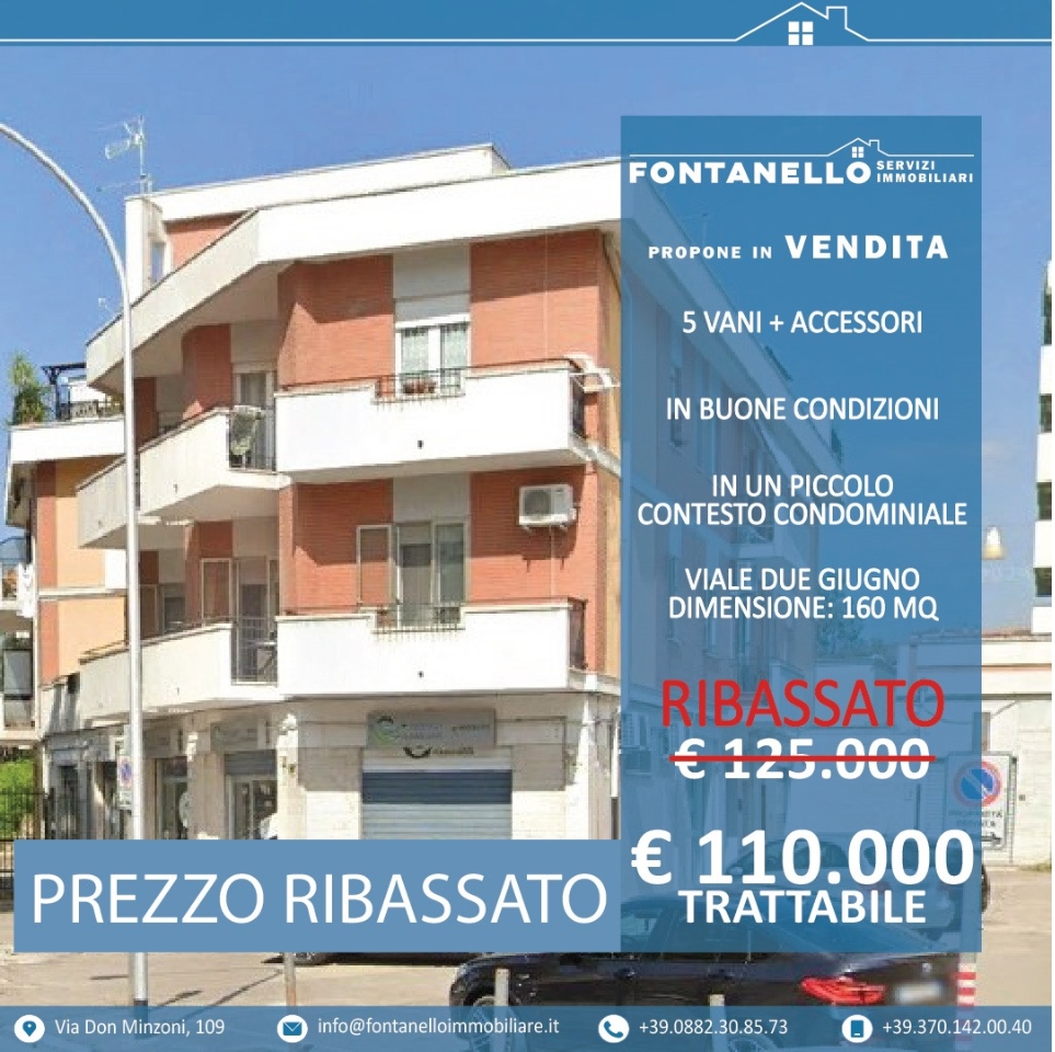 5-Zimmer Wohnung in San Severo, Italy, Nr. 3576