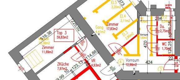 2 rooms Apartment in Penzing, Austria No. 255753 8