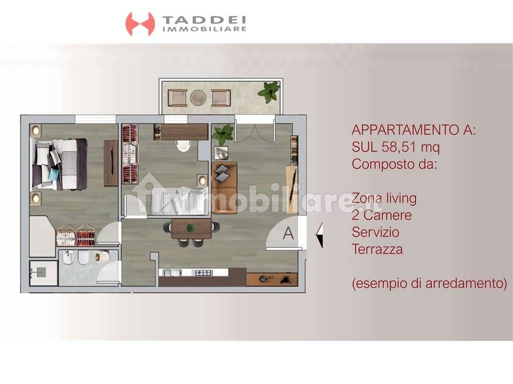 2 bedrooms Apartment in Florence, Italy No. 288837