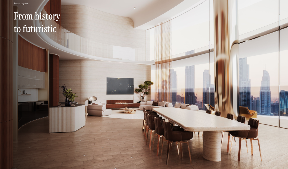 4 bedrooms Penthouse in MERCEDES-BENZ PLACES, Downtown Dubai (Downtown Burj Dubai), UAE No. 63210