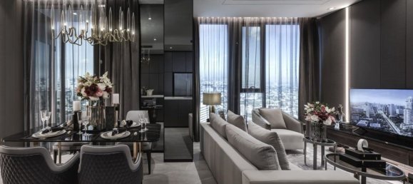 Apartamento com 2 quartos em condomínio em Bangkok, Thailand N.º 28545 12