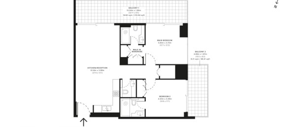 2 bedrooms Apartment in Dubai Hills Estate, UAE No. 3879 12