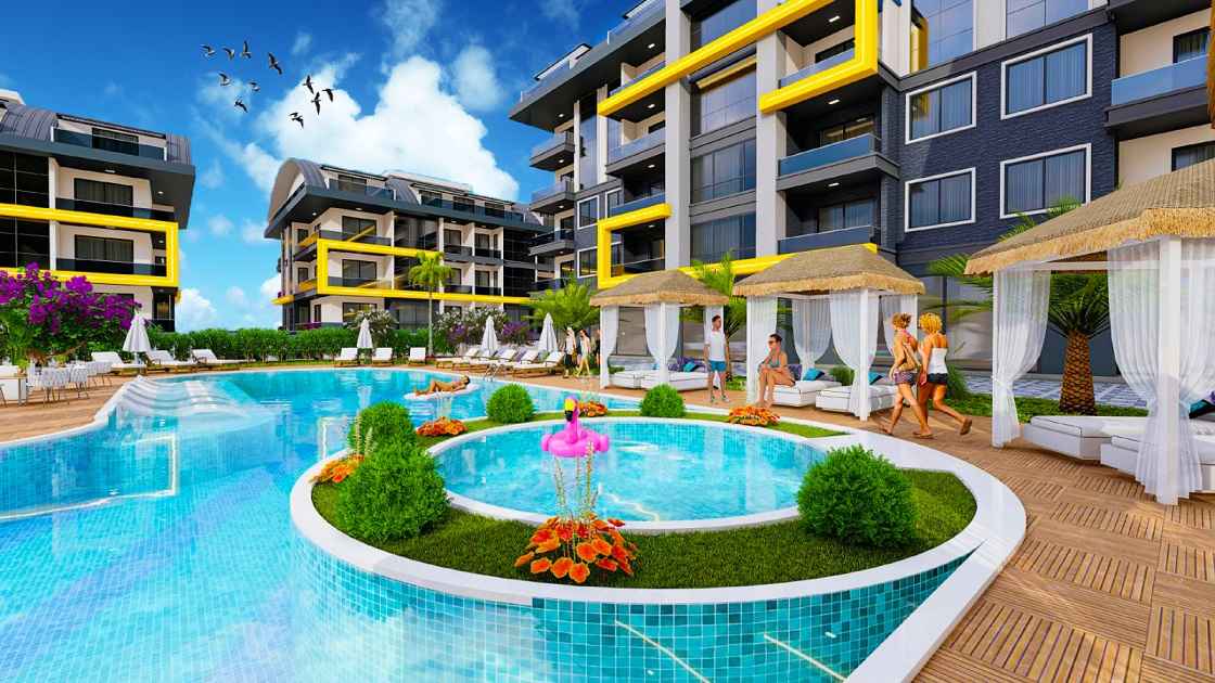 Wohnung 3+1 in Alanya, Turkey, Nr. 11820