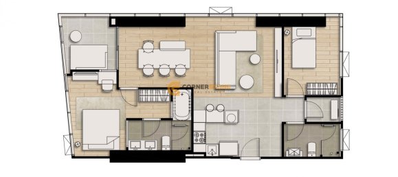 86.05m² Condo in Pattaya, Thailand No. 22886 16