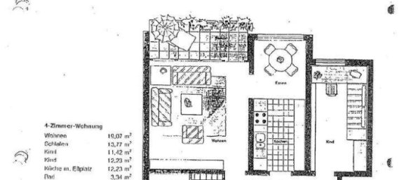 3 غرف نوم شقة في Sigmaringen, Germany رقم 43474 11