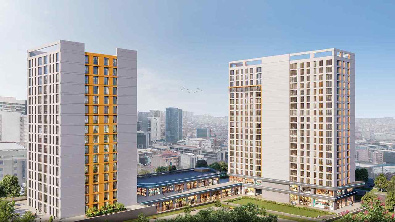 Wohnung 3+1 in Flat 24, Bagcilar, Turkey, Nr. 36550