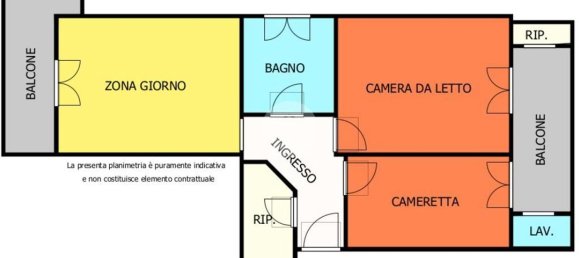 3-salle Appartement à Turin, Italy No. 285262 14