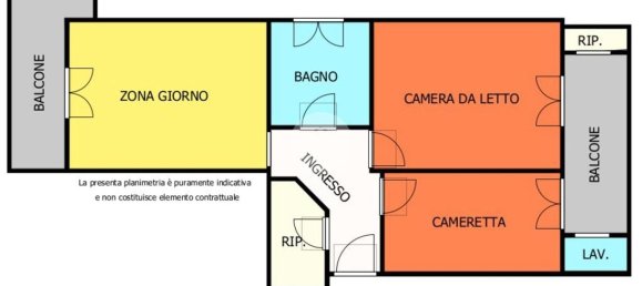 3-salle Appartement à Turin, Italy No. 285262 15