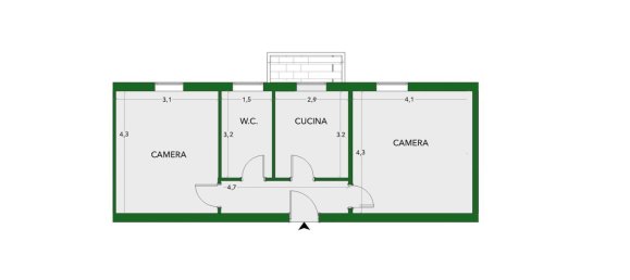 3 Schlafzimmer Wohnung in Bologna, Italy, Nr. 314559 33