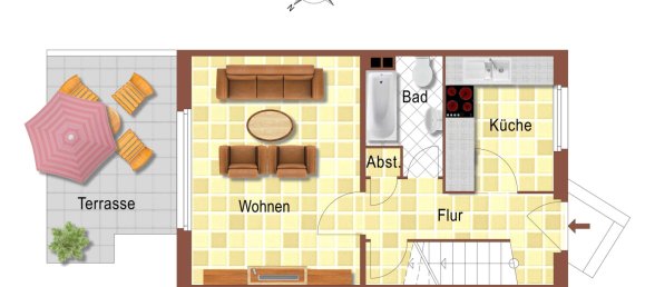 Moradia em banda T1 em Schleswig-Holstein, Germany N.º 10496 12