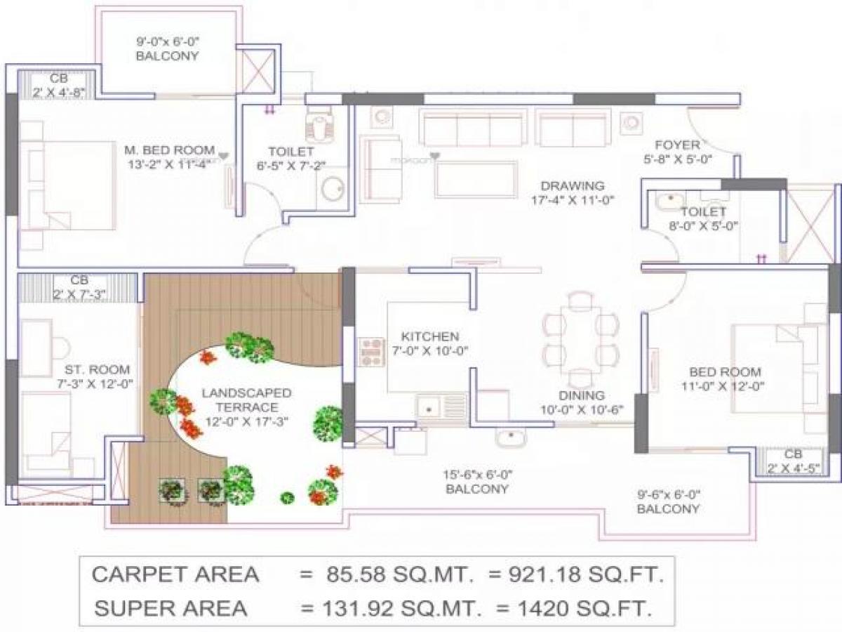 2 bedrooms House in Lucknow, India No. 1560