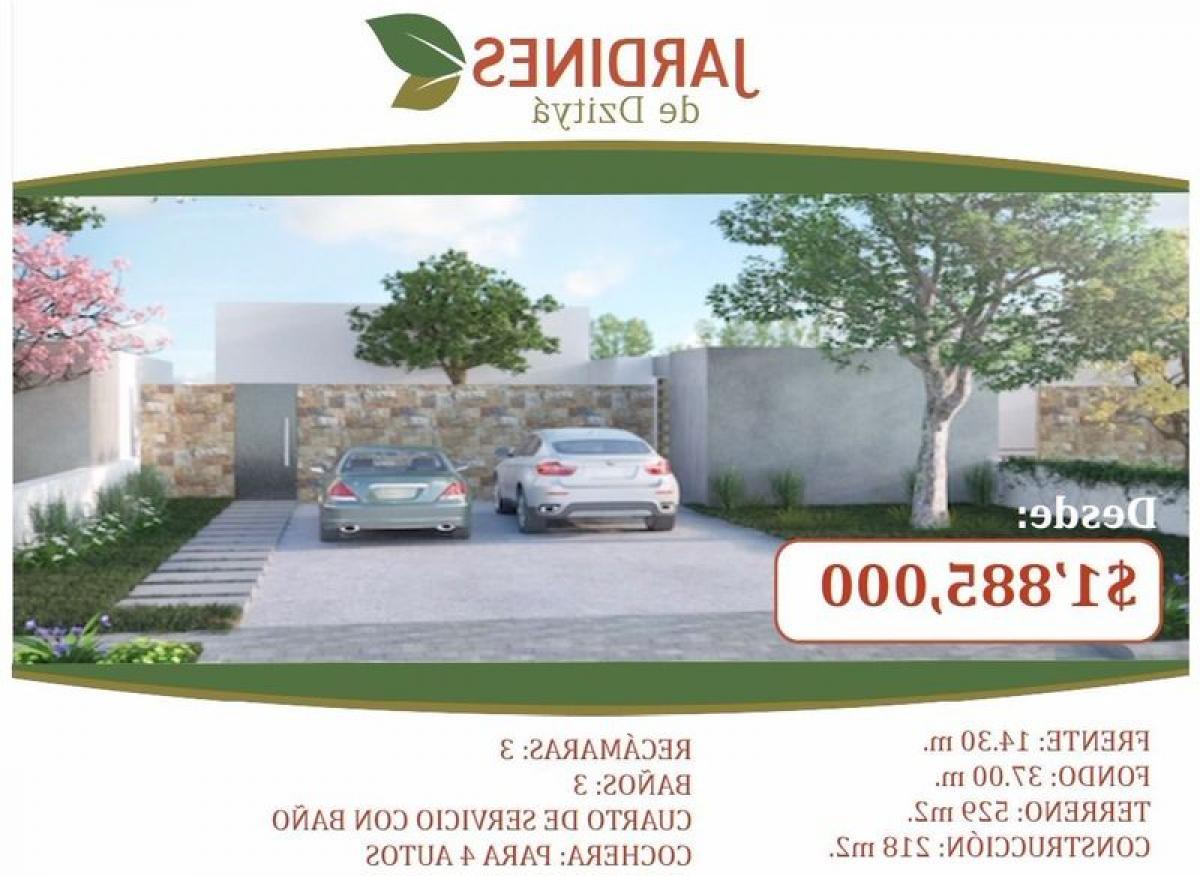 3 bedrooms House in Merida, Mexico No. 63995