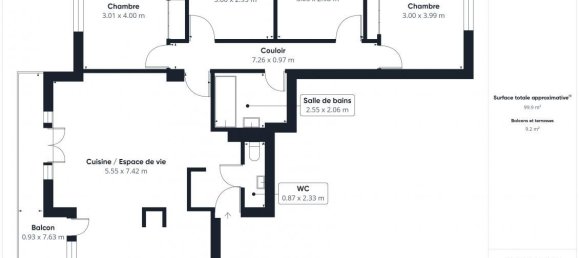 Квартира с 4 спальнями в Сен-Жени-Лаваль, Франция № 335235 17