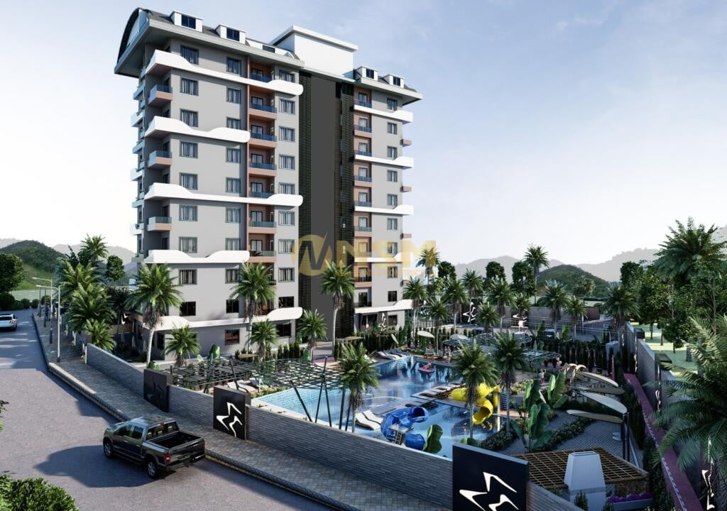 Apartamento 1+1 em Alanya, Turkey N.º 31047