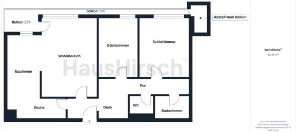 Квартира с 2 спальнями в Boblingen, Германия № 297111 19